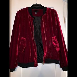 Forever 21 Velvet Jacket